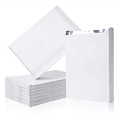 Sacos de papel com folha de alumínio dentro